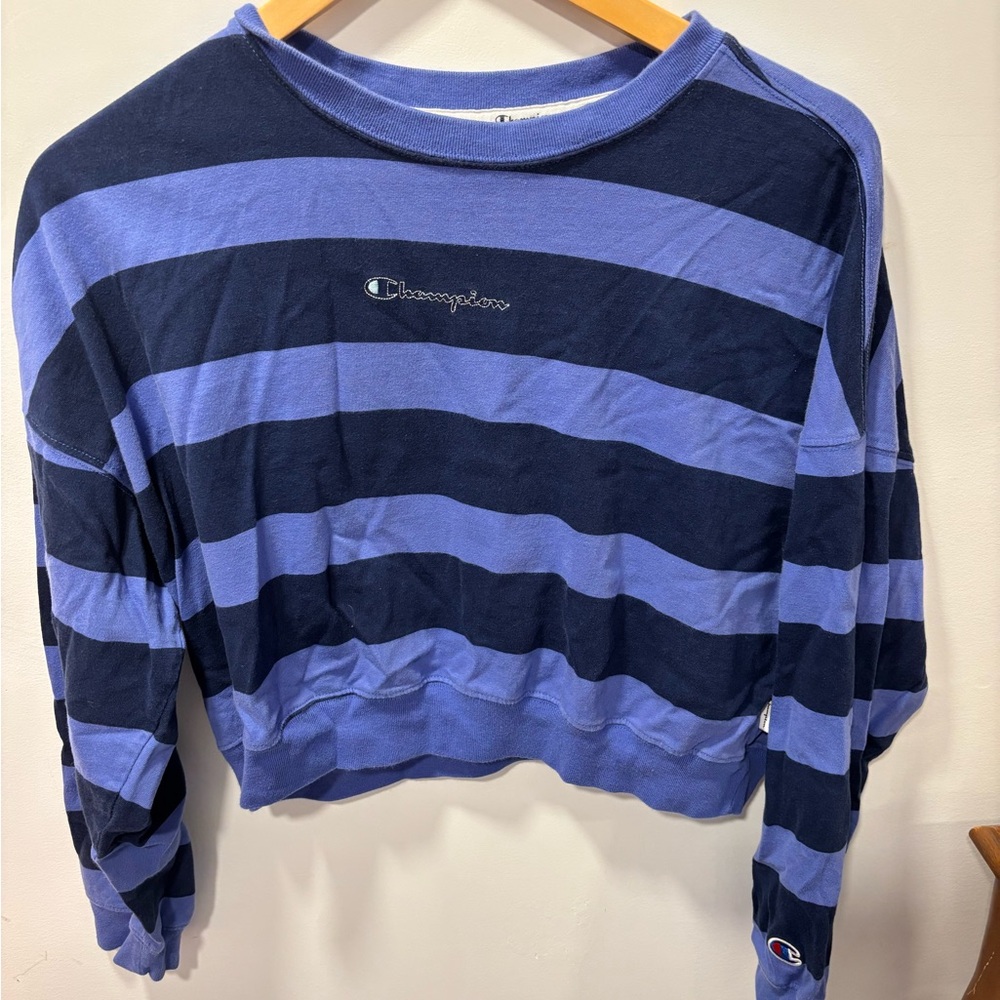 Champion Classic Blue Crewneck